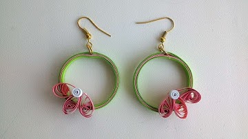 How To Make Simple Quill Earrings - DIY Crafts Tutorial - Guidecentral