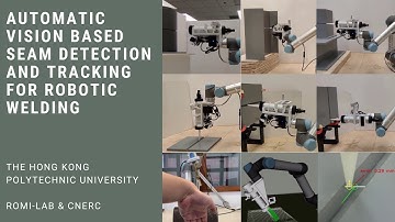 Automatic vision based seam detection and tracking for robotic welding