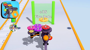 Gear Gun Run ​- All Levels Gameplay Android,ios (Part 9)