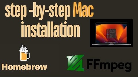 "FFmpeg eenvoudig installeren op Mac met Homebrew | Stapsgewijze handleiding"