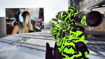 I 1v1’d a TWITCH STREAMER and she got ANGRY.. (BOTH POVs)