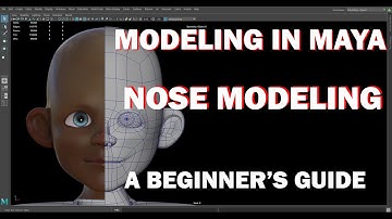 The Ultimate Guide to Nose Modeling in Maya Part 1