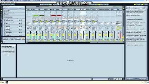 Ableton Live 8.2.2 track Progressive house.avi
