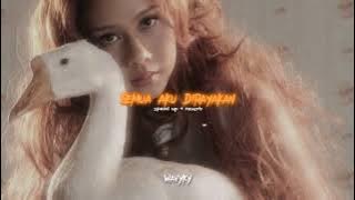 nadin amizah - semua aku dirayakan (speed up  reverb)