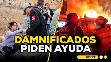 🚨 Decenas de viviendas afectadas por incendio en Pamplona Alta #ROTATIVARPP | DESPACHO