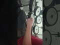 A little drum practice, left-handed drumming