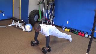 Dumbbell Push Up Complex