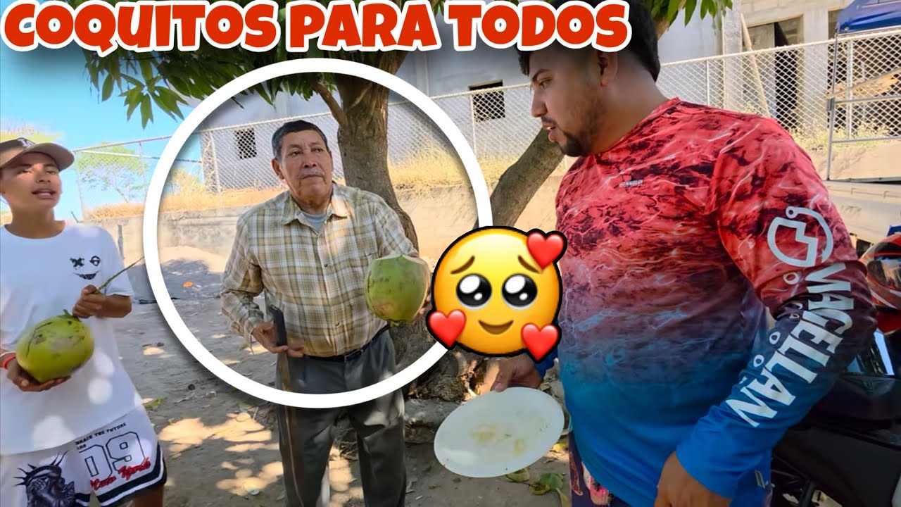 Llego El Abuelo🥰De Daysi A Casa de Nano A Vender Cocos❤️
