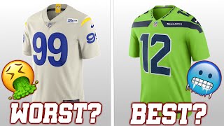 RANKING Every NFL Team's Unis (2021 Season)
