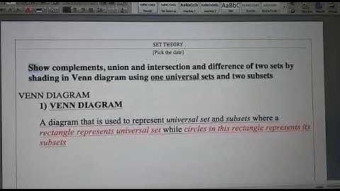 Venn Diagram | CSS GSA Maths Important Question | Shading In Venn Diagram | Past Paper | CSS GSA