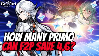 How Many Primogems Can You Save In Patch 4.6 | Genshin Impact