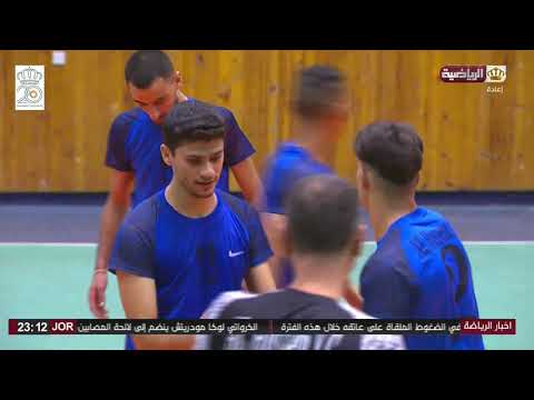 مباراة وادي موسى  شباب الحسين الكاس الاردني لكرة الطائرة 1
