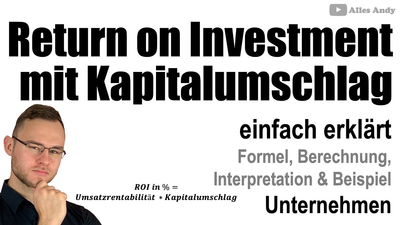 Return on Investment brechnen mit Kapitalumschlag