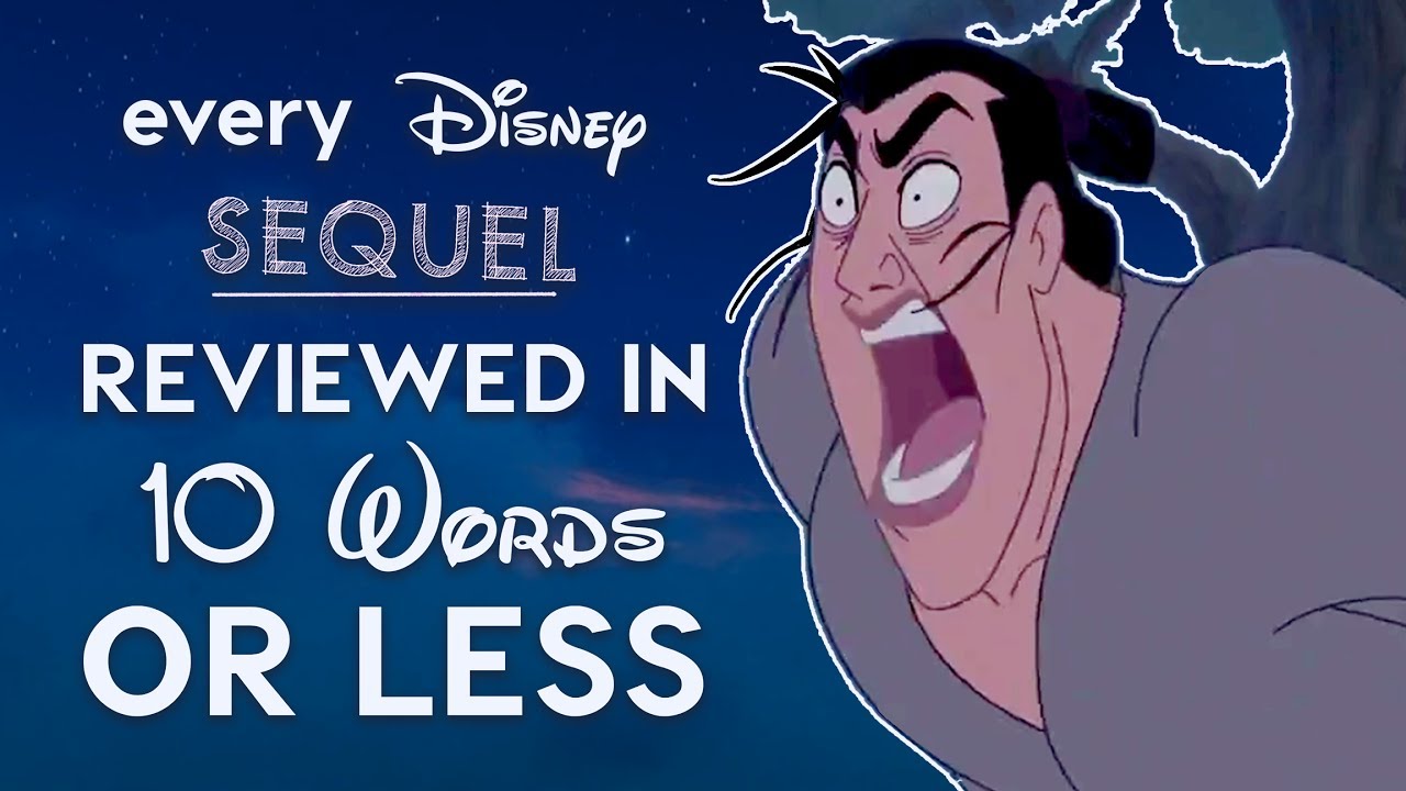 Every Bad Disney Sequel Reviewed In 10 Words Or Less!