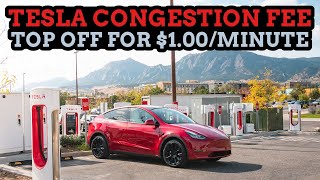 Tesla Charges Congestion Fees At US Superchargers! Pay More To Top Off Your EV | Episode 193