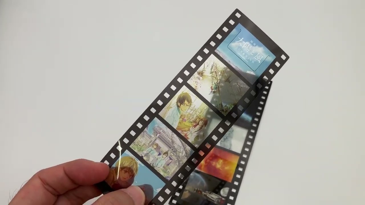 映画フィルム風しおり2 - YouTube