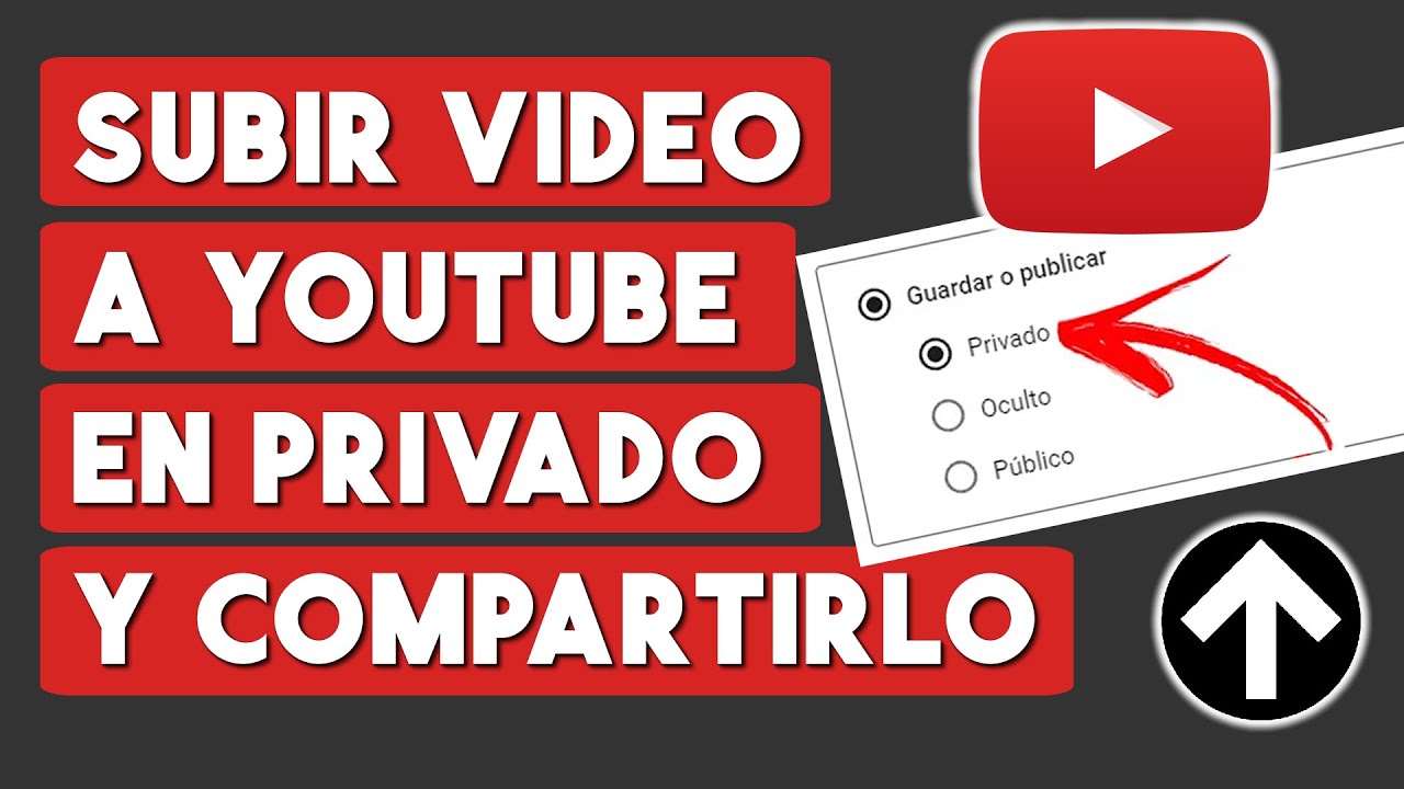 Cómo compartir un vídeo privado usando