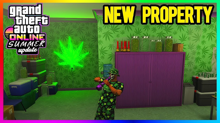 NEW WEED PROPERTY Business Explained, SMOKE On The Water, MONEY Fronts, GTA 5 DLC(GTA Online Update)