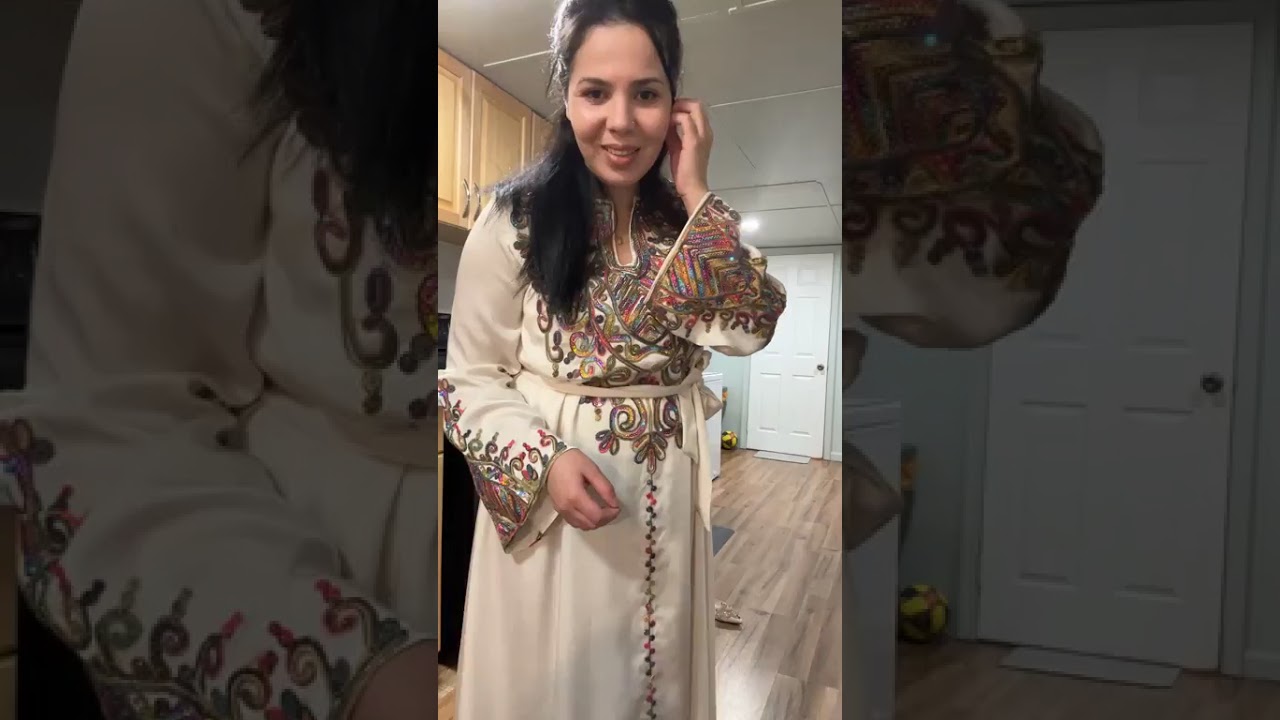 عميراتي شريت روبة اعطوني رأيكم فيها زعما قلت تاع العيد ومانعرف اذا نلبسها في العيد ولا لا