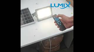 Faro Led Da Esterno Con Pannello Solare 200W 1800 Lumen IP65 Glaser Intec Light