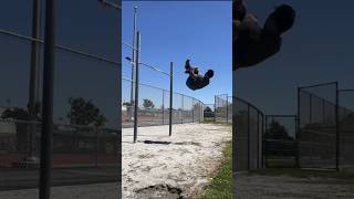 HOW I TOOK A NEW FLIP OUTSIDE!!! (Reverse Flyaway)