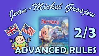 Nevsky, GMT games (2/3) : turn 2 playthrough, ADVANCED RULES
Go from basics to complete ruleset through a 2nd game turn playthrough
(this is the second version of this video. I fixed a mistake about retreat after combat)
my Player aids on BoardGameGeek : https://www.boardgamegeek.com/filepage/215748/player-aid-jean-michel-grosjeu
00:00 - Introduction
00:55 - Event cards
03:03 - Coins, Taxes, Pay or Disband
09:56 - Capability cards
15:38 - Groups
21:24 - Turn 2, Plan step
23:00 - Supply
25:12 - Enemy reaction
28:02 - Sally
30:33 - Siege
34:03 - Relief Sally
49:28 - Storm
54:00 - Tax
55:22 - Sail
58:34 - Sea supply
1:01:43 - Wastage & Season changes
1:04:14 - Call-to-Arms, William of Modena
1:10:16 - the Veche of Novgorod Nevsky, GMT games (2/3) : turn 2 playthrough, ADVANCED RULES