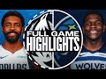 MAVERICKS At TIMBERWOLVES FULL GAME HIGHLIGHTS October 29 2024 