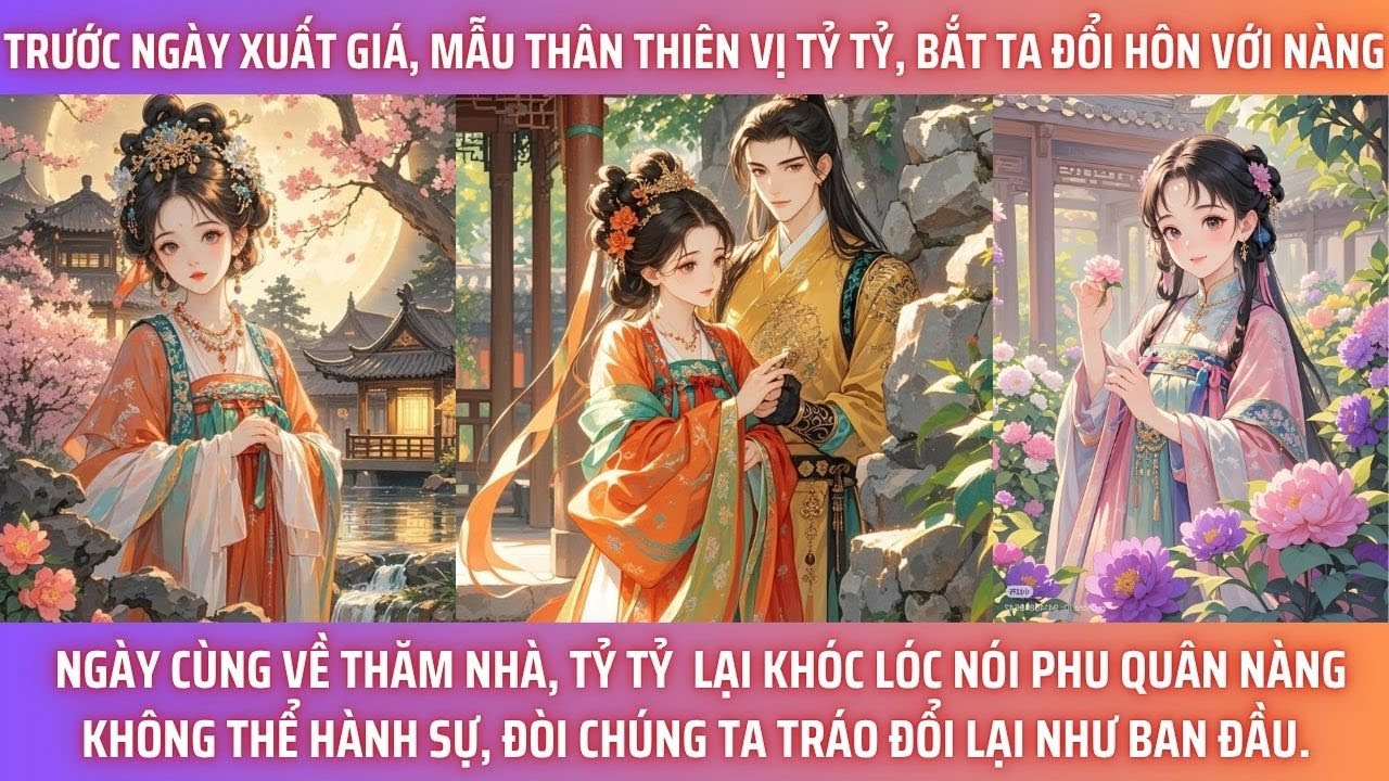 TRƯỚC NGÀY XUẤT GIÁ, MẪU THÂN THIÊN VỊ TỶ TỶ, BẮT TA ĐỔI HÔN VỚI NÀNG. NGÀY CÙNG VỀ THĂM NHÀ, TỶ TỶ