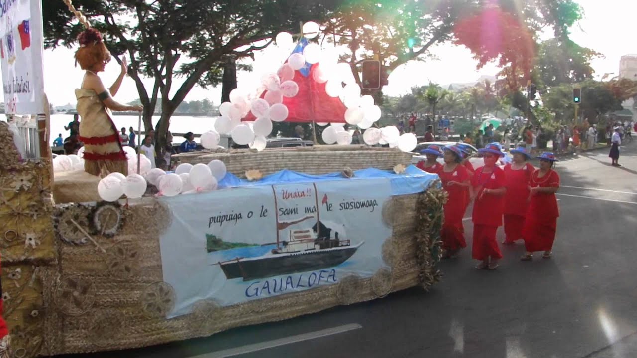 Samoa -  Float Parade 50th Year of Independence 2012