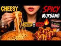 Cheesy Spicy Mukbang 🤤 Korean Street Food Vibes 🔥