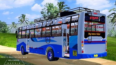 Released TNSTC Bus Mod In Bus Simulator Indonesia - Bussid Bus Mod - Bussid Car Mod - Bussid