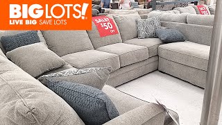 BIG LOTS FURNITURE Sofas Chairs | Shop With Me