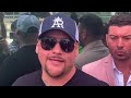 Andy Ruiz Jr habla sobre la pelea de Ryan y sobre su nuevo equipo