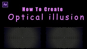 How To Create Optical Illusion In Just 2 Min || Adobe After Effects 2022 #animation #illusion