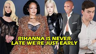 PARIS FASHION WEEK CELEBRITY FASHION ROAST (rihanna is NEVER late)