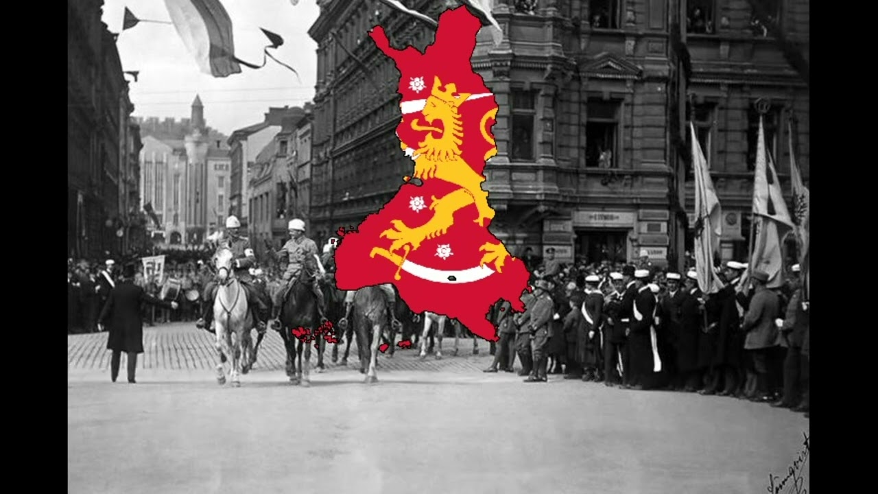 Марш финской белой армии vapaussoturin valloituslaulu