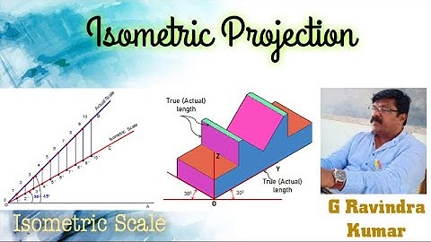 Isometric Projection || Part-2 || by G Ravindra Kumar