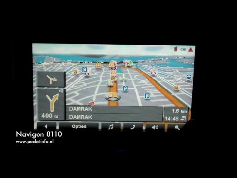 Navigon 8110 - Navigation Demo