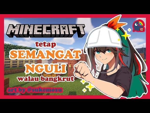 【 Minecraft 】istirahat tidaj perlu, nguli nomor 1【 NIJISANJI ID | Etna Crimson 】のサムネイル