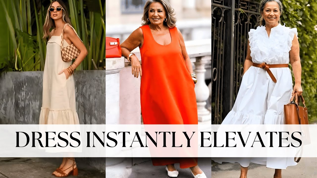 How the Right Dress Instantly Makes Women Over 60 Look Polished and Modern