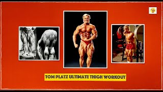Tom Platz Ultimate Thigh Workout | How To Build Awesome Legs by Tom Platz | Squats for Huge Thighs