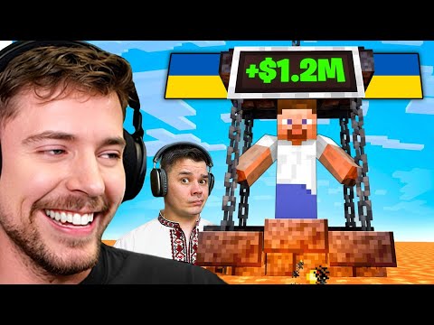 $1,000 За Кожну Хвилину, Що Ти Виживеш | MrBeast Gaming Українською | Озвучка + Реакція