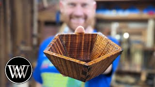 Pentagonal Dovetailed Bowl ASMRish Version