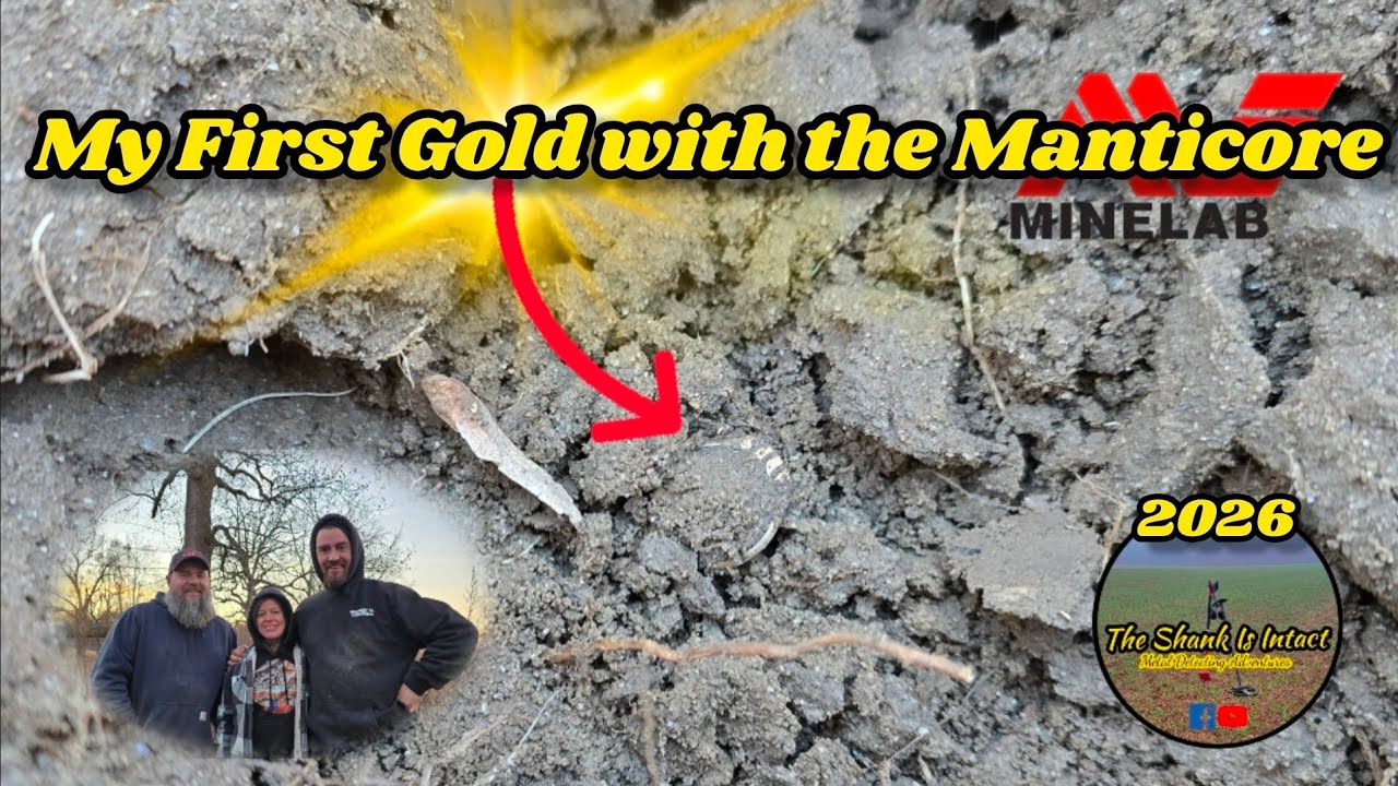 Finding Gold with My Minelab Manticore | Metal Detecting a Historic Virginia Property #relichunting 