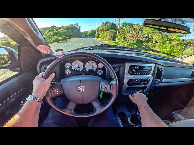 What It's Like To Drive The Dodge Ram SRT-10 (POV) class=