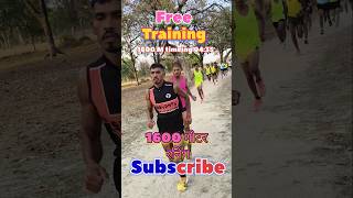 1600 Miter Compition | Army Free Training | 🔥 Police Running 🔥 | #army #bts #viral |