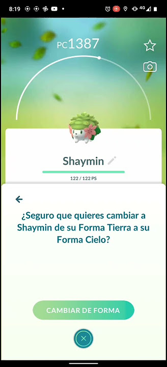 SHAYMIN FORMA CIELO EN POKEMON GO! 🧣 #shaymin 