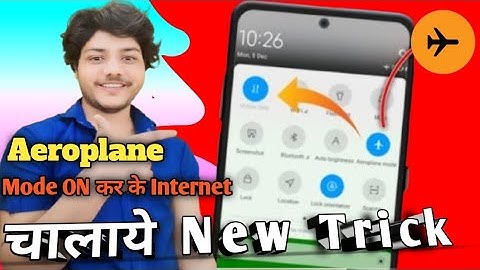 Flight Mode Me Net Kaise Chalaye | How to Use Internet in Flight Mode 