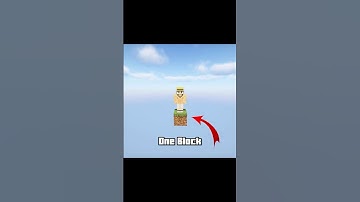 Oneblock ngắn nhất lịch sử Minecraft