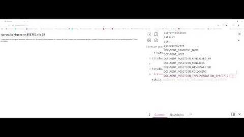 JS -   Acessando elementos HTML